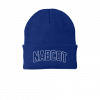 Winter Knit cap with embroidered NABCOT logo - delivered USPS